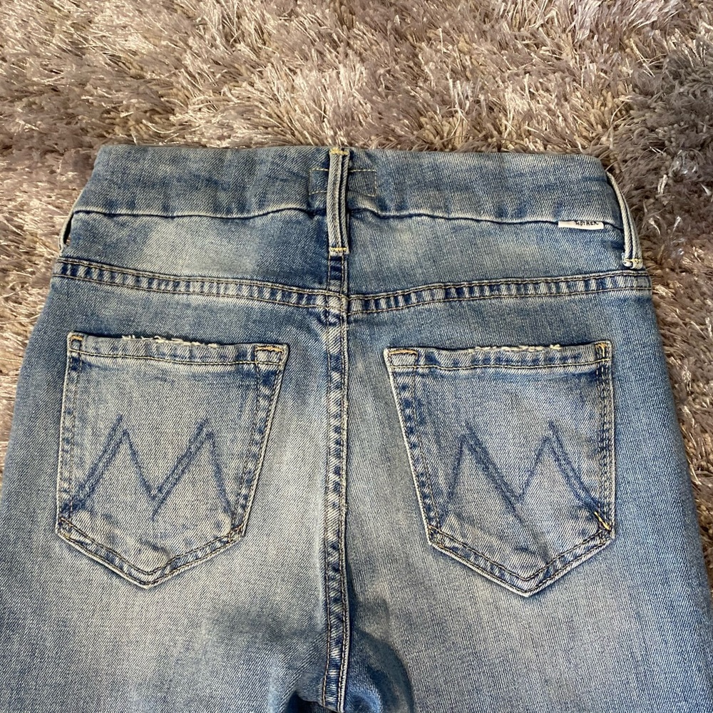 MOTHER The Looker Ankle Step Fray Skinny Jeans - Picture 12 of 12